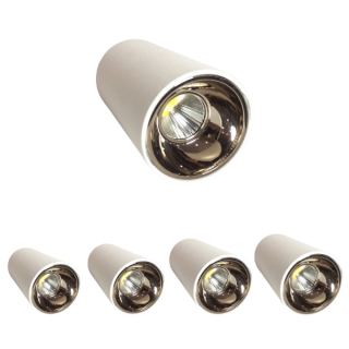 Đèn ống bơ mẫu [BO-SA-BO03] vỏ trắng 5W-20W | Saco